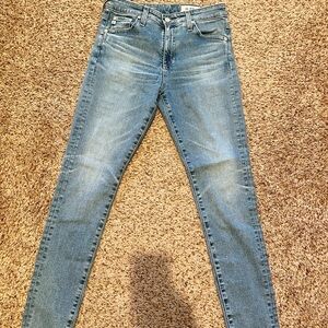 AG Farrah skinny ankle jeans